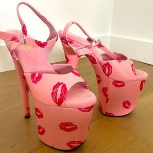 Pleasers Flamingo Heels